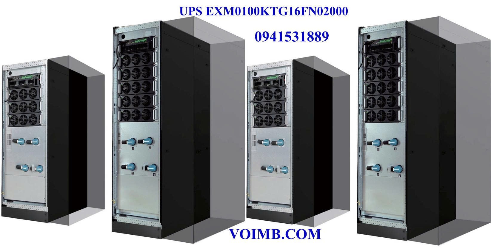 UPS EXM0100KTG16FN02000 100kVA/100kW